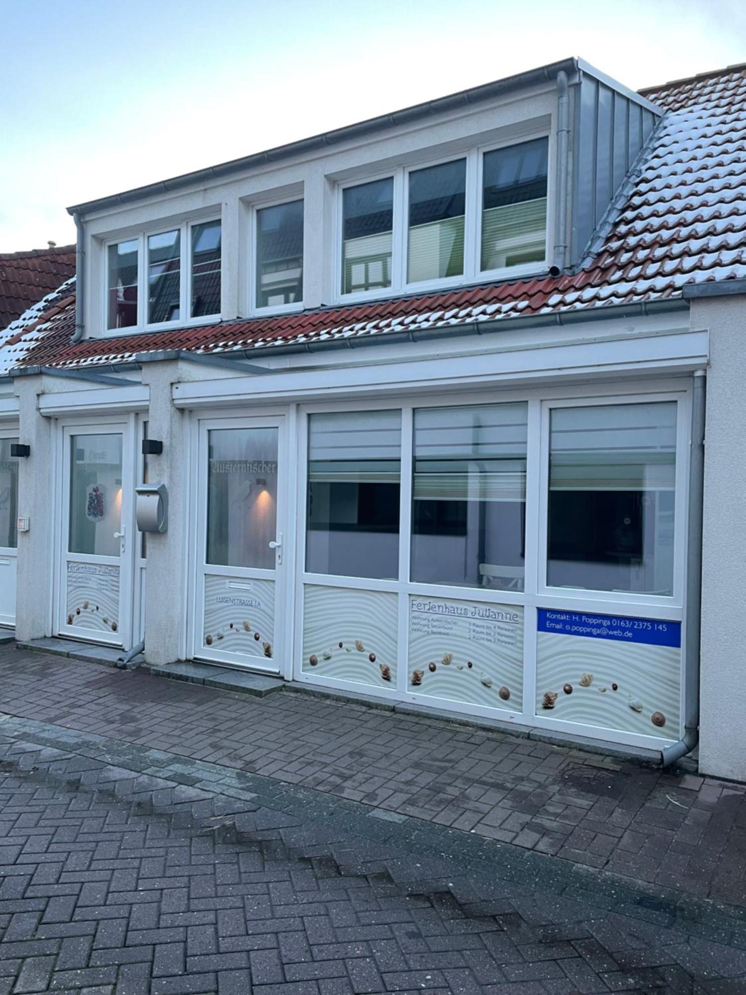 Haus Julianne, Wohnung Backbord, Familie Poppinga Norderney Exterior foto